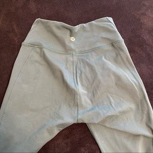 RARE Lululemon braided mesh align leggings